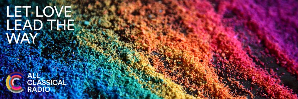 Desktop web banner for LGBTQI+ Pride Month 2024