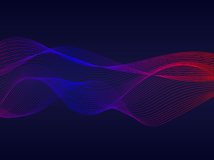 Image of radio waves